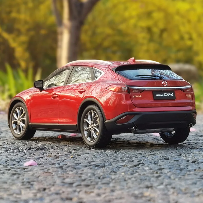 1:18 Scale Red Mazda CX-4 SUV Diecast Model 3 1:18 Scale Red Mazda CX-4 SUV Diecast Model - Image 3