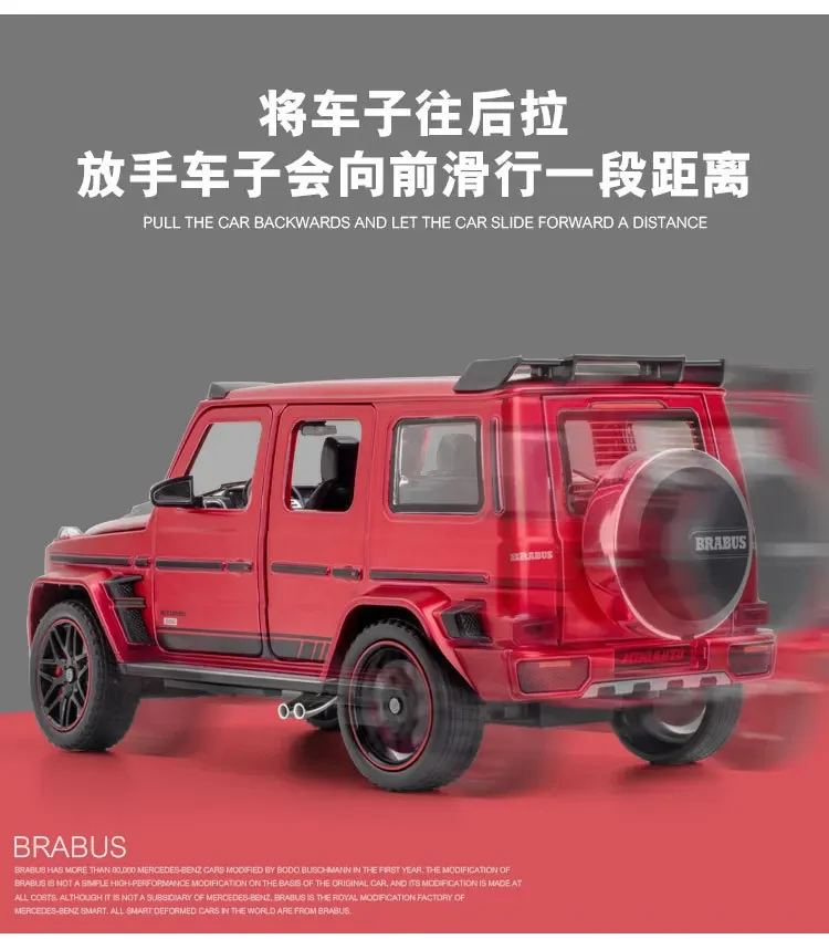 1:24 Scale Mercedes Benz BRABUS G800 Model 22 1:24 Scale Mercedes Benz BRABUS G800 Model - Image 22