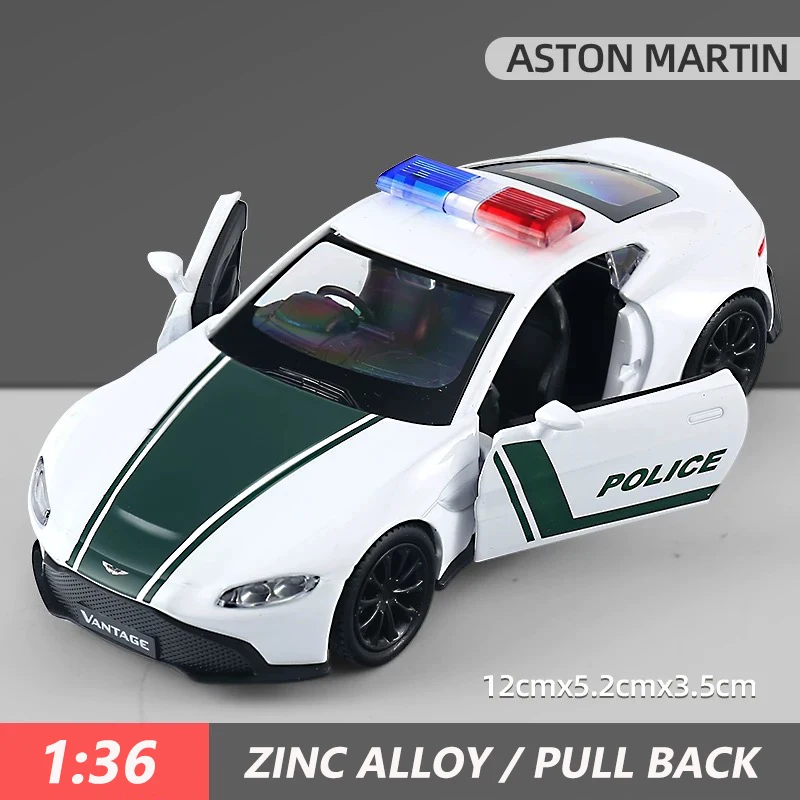 1:36 Scale Dubai Police Diecast Car Model Set 9 1:36 Scale Dubai Police Diecast Car Model Set - Image 9