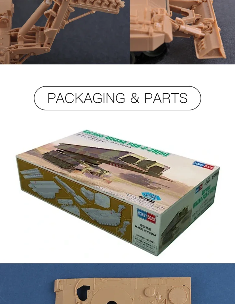 Trumpeter 1:35 German Iguana Bridge Vehicle Model 8 Trumpeter 1:35 German Iguana Bridge Vehicle Model - Image 8