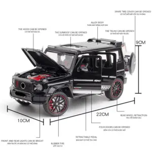 1:24 Scale Diecast Metal Luxury SUV Model 13 S772985ccc2b34c8da04939b0d527d30co 1