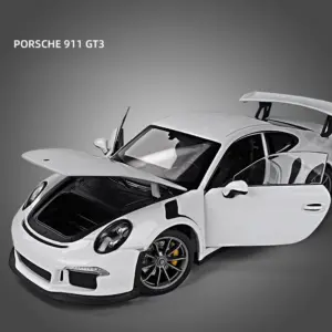 WELLY 1:24 Porsche 911 GT3 RS Diecast Model 16 S77cd105a339f405cba6c3aced5fc601cu
