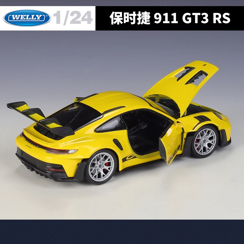 Porsche 911 GT3 RS 992 1:24 Diecast Model 3 Porsche 911 GT3 RS 992 1:24 Diecast Model - Image 3