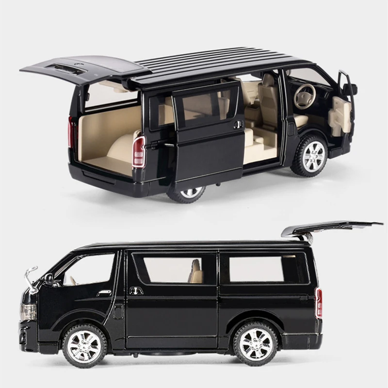 1:32 Toyota Hiace MPV Diecast Model Vehicle 6 1:32 Toyota Hiace MPV Diecast Model Vehicle - Image 6