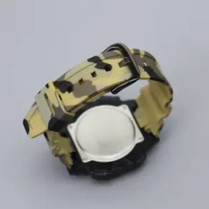 Camouflage Silicone Watchband for Casio Models 12 S786ee0404ec845fab5f133c8984c116cW