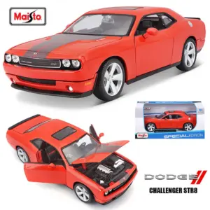 Maisto 1:24 2008 Dodge Challenger STR8 Models 14 S78e31ed83bf147bbab6312913e65c841n