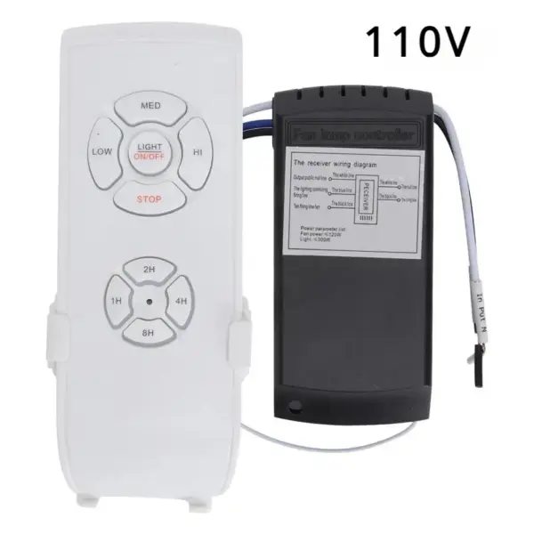 Universal Ceiling Fan Lamp Remote Controller Kit - Image 8