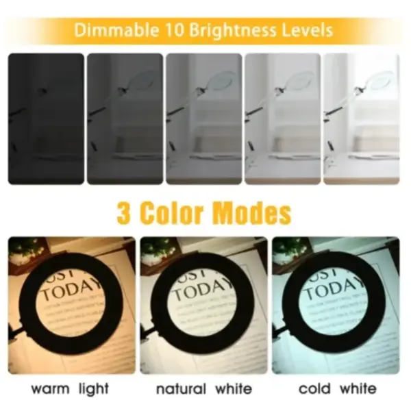 LED Magnifying Glass with 72 LEDs 8X/10X - Image 6