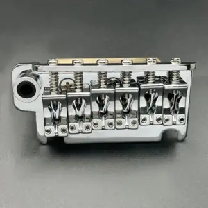Guitar Tremolo Bridge with Chrome Finish 7 S79b19f24ec3b4307821f10f98ee3c5a4B