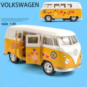 WELLY 1:36 Diecast Volkswagen Van Model 11 S79d9883d62f54653a9317e7bdec99ae0D 4