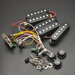 Loaded HSH Pickguard for Fender Stratocaster 10 S7a8d594bc0854093823cc3ac1e00aa39a