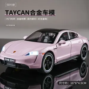 1:32 Scale Porsche Taycan Diecast Model Car 14 S7acfe35bb71b4a5a83a48b371173147ei