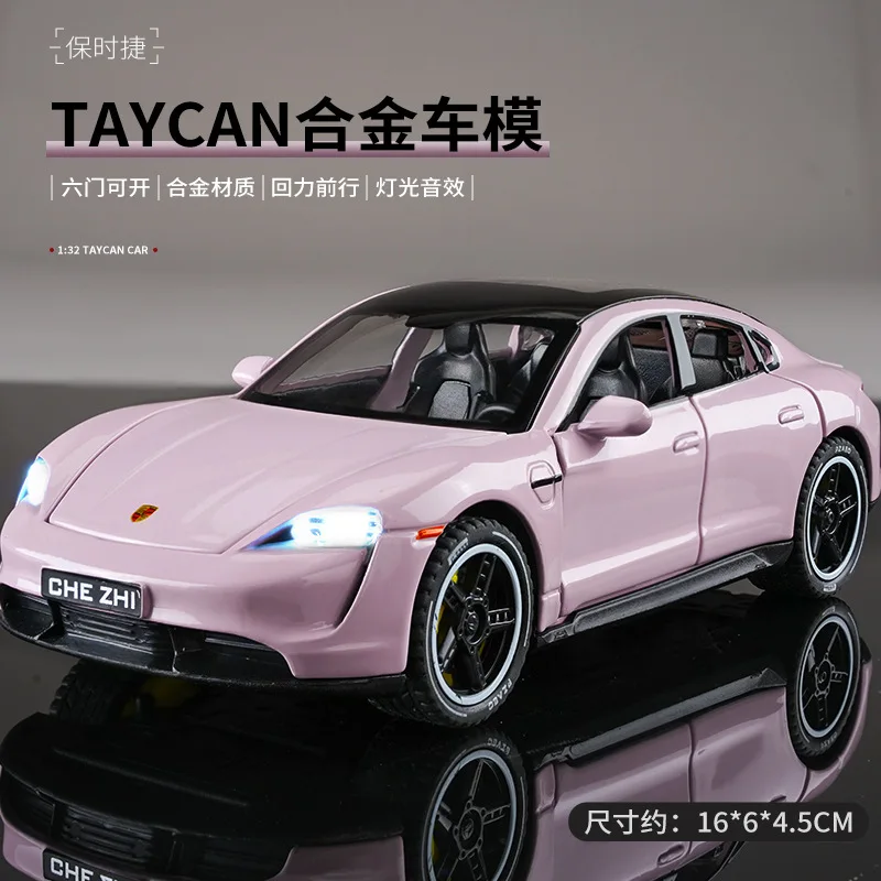 1:32 Scale Porsche Taycan Diecast Model Car 6 1:32 Scale Porsche Taycan Diecast Model Car - Image 6