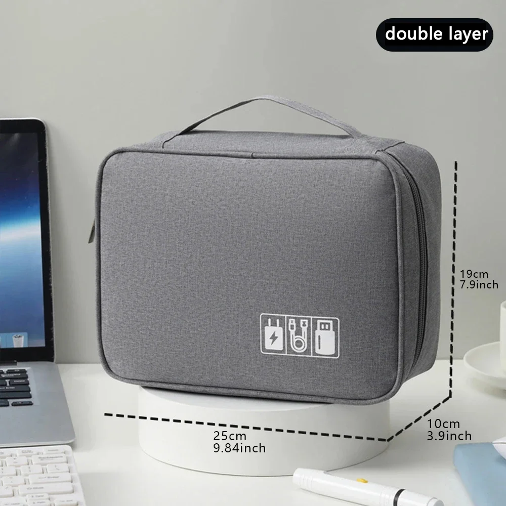 Waterproof Cable Organizer Bag for Travel 9 Waterproof Cable Organizer Bag for Travel - Image 9