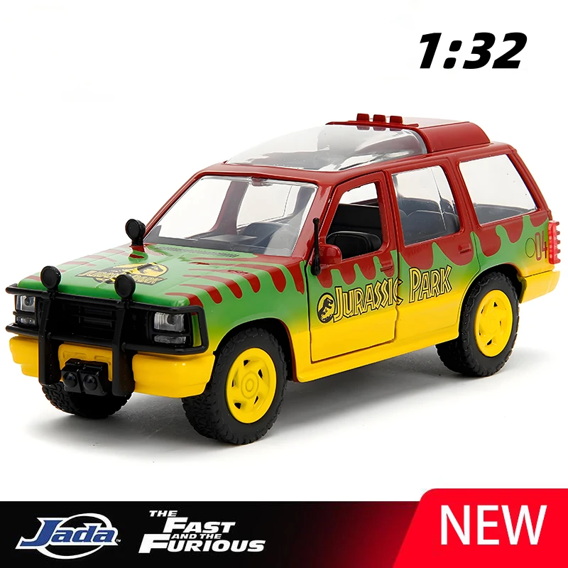 JADA 1:32 Jurassic Park Explorer SUV Model 7 JADA 1:32 Jurassic Park Explorer SUV Model - Image 7