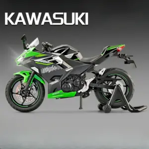 Kawasaki Ninja 400 1:12 Scale Model Motorcycle 17 S7b6d06d77f6c43c2bd587a5182983d153