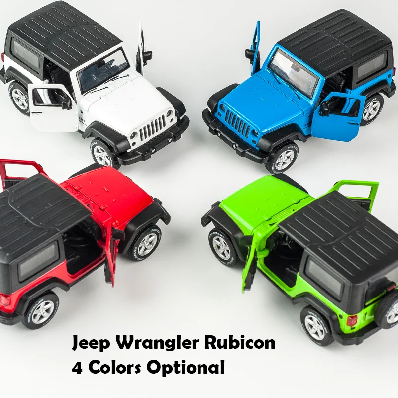 1:32 Scale Jeep Wrangler Rubicon Model Car 5 1:32 Scale Jeep Wrangler Rubicon Model Car - Image 5