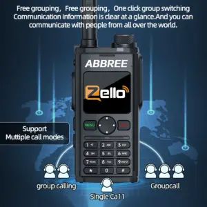 ABBREE GP-298 Walkie Talkie with 5000 mAh Battery 12 S7d04ceb84bc44125822f54904f9a77fcW