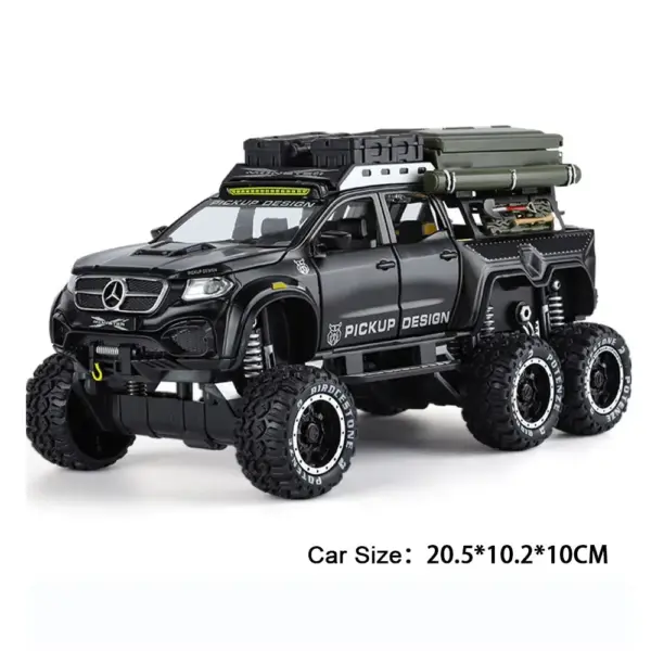 1:28 Scale UNIMOG Motorhome X-Class Model - Image 11