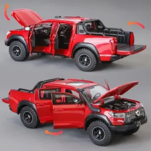 Great Wall Motor POER Pickup Model 1:24 Scale 13 S7d9ab8579d544e76af11b982680ce990H