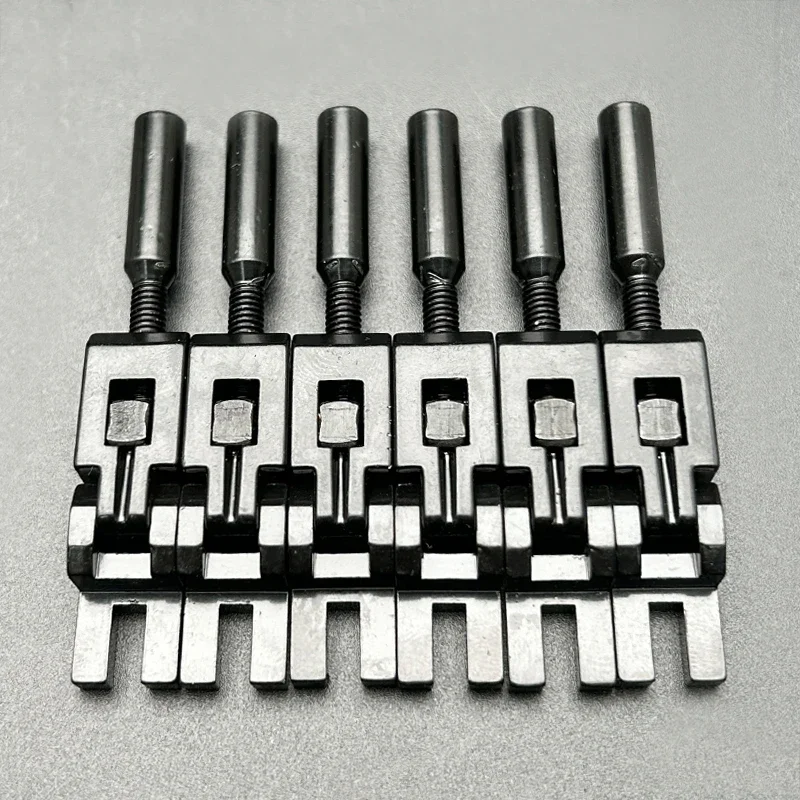 Electric Guitar Tremolo Bridge Saddles Set of 6 8 Electric Guitar Tremolo Bridge Saddles Set of 6 - Image 8