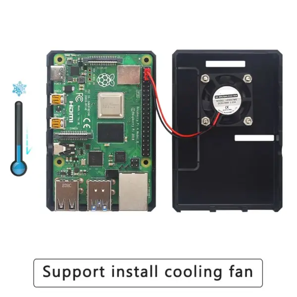 Raspberry Pi 4 Model B ABS Case Kit - Image 3