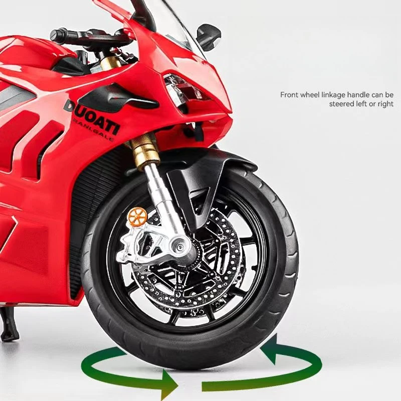 1:9 Ducati V4S Panigale Diecast Motorcycle Model 3 1:9 Ducati V4S Panigale Diecast Motorcycle Model - Image 3