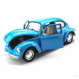 1:24 Scale WELLY Black Volkswagen Beetle Model 12 S7f4dbc6cb1b743c48bab877e8802b7efY