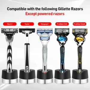 YUNCHI Magnetic Draining Stand for Gillette Razors 12 S7f8115729dec4294ac5a79ae7d0047f8Y