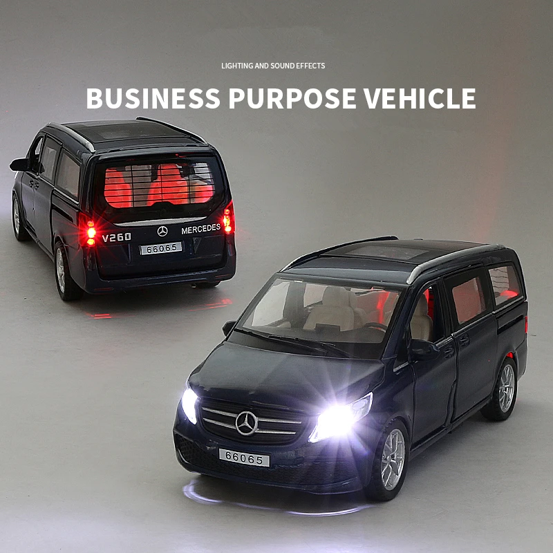 1:32 Scale Mercedes-Benz V260 Diecast Car Set 5 1:32 Scale Mercedes-Benz V260 Diecast Car Set - Image 5