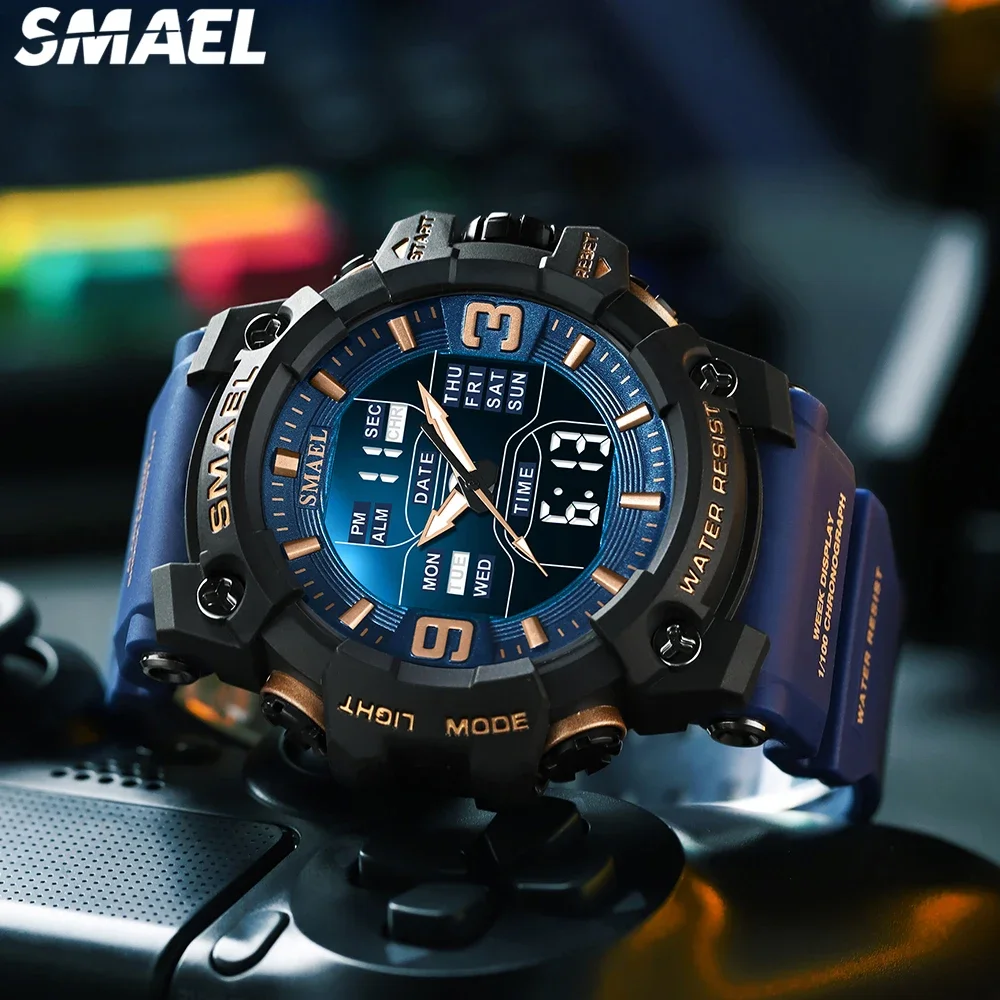 SMAEL 8049 Multifunctional Sports Watch 3 SMAEL 8049 Multifunctional Sports Watch - Image 3