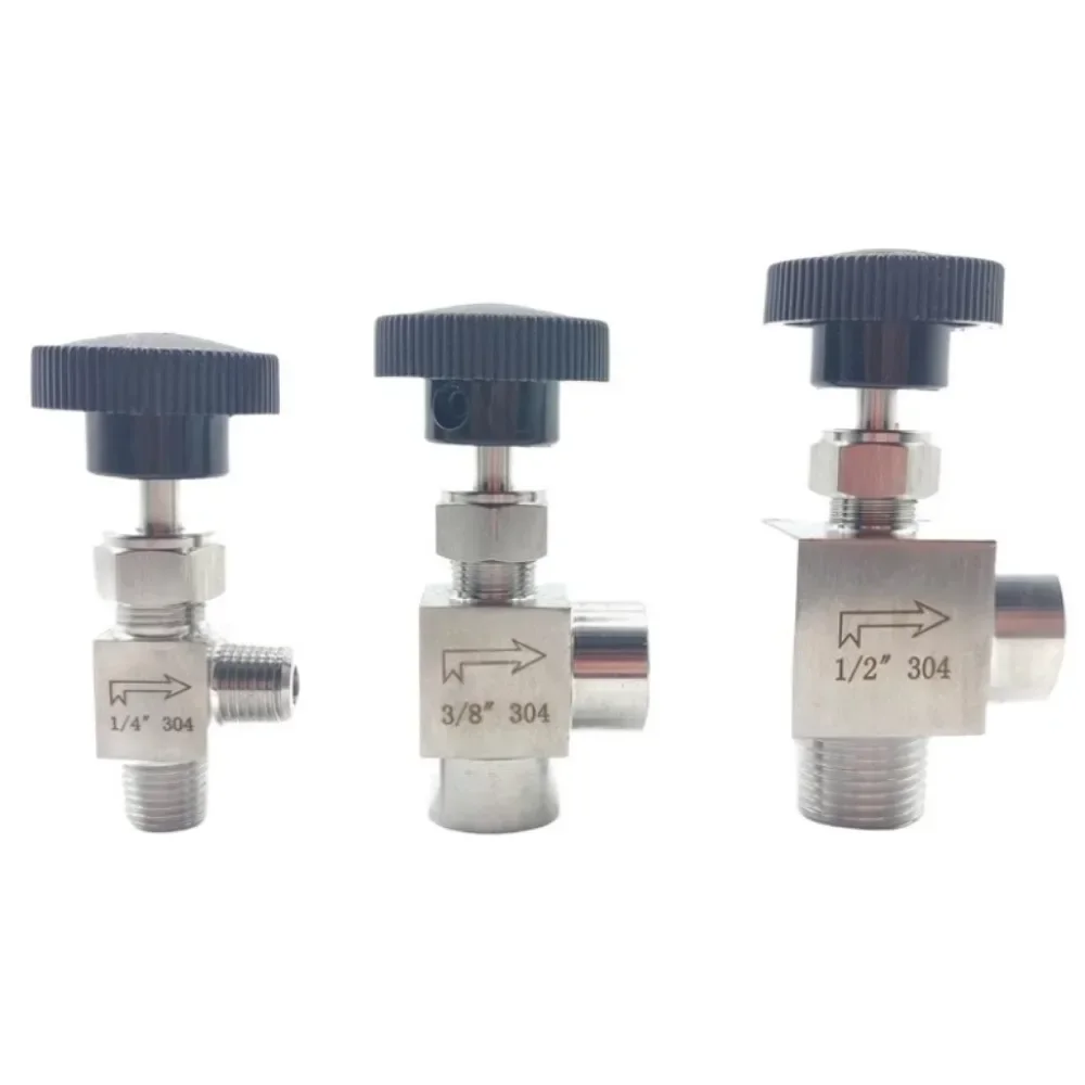 1/8" to 1/2" Stainless Steel Needle Valve 3 1/8" to 1/2" Stainless Steel Needle Valve - Image 3