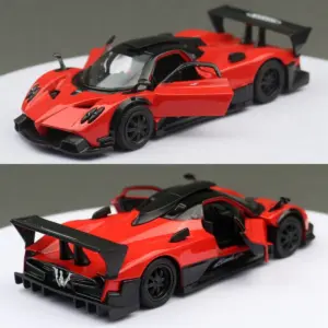 1:36 Pagani Zonda R Diecast Model Red 11 S80e76d8b486f4bf8bbbc82202af8b95dF