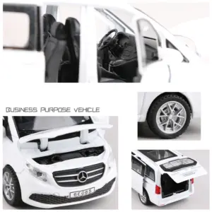 1:32 Scale Mercedes-Benz V260 Diecast Car Set 14 S80fb28b6712e4b9fbfe8167cd5d0bce77