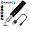 Bluetooth 5.0 Receiver Transmitter Adapter 3.5mm