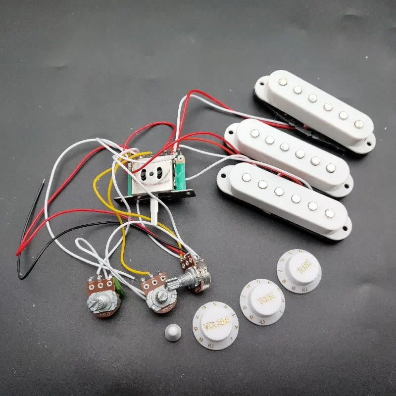 ST Style Guitar Prewired Wiring Harness Set 3 ST Style Guitar Prewired Wiring Harness Set - Image 3