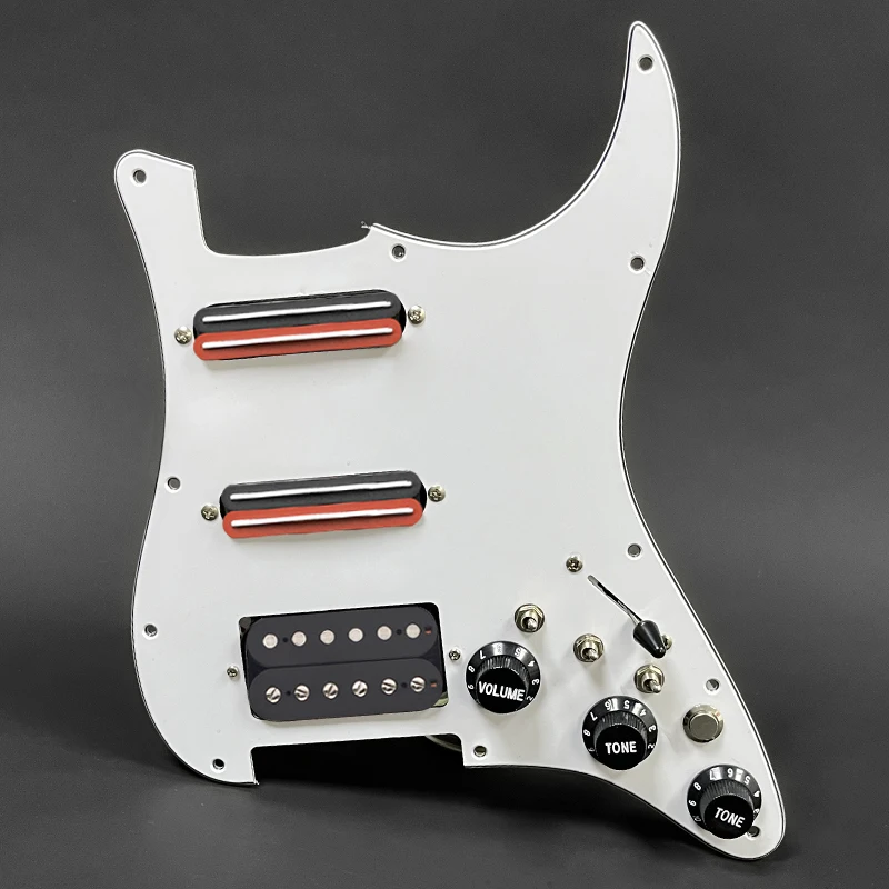 SSH ST Guitar Loaded Pickguard with Humbuckers 9 SSH ST Guitar Loaded Pickguard with Humbuckers - Image 9