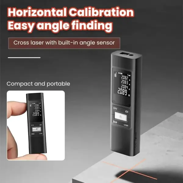 Digital Laser Rangefinder with Angle Measuring Tool - Image 4
