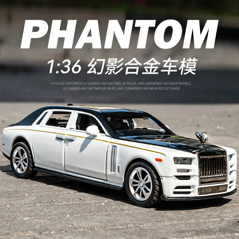 1:36 Scale Rolls Royce Phantom Model Car 2 1:36 Scale Rolls Royce Phantom Model Car - Image 2