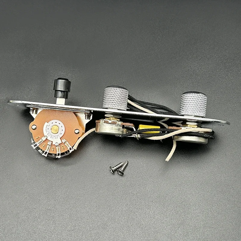 Vintage Prewired Control Plate for Tele Guitars 5 Vintage Prewired Control Plate for Tele Guitars - Image 5