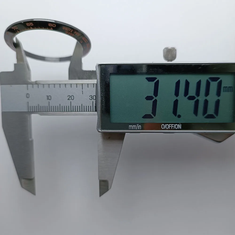 Gold-colored Bezel Insert 39.3x31.45mm 4 Gold-colored Bezel Insert 39.3x31.45mm - Image 4