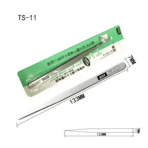 Premium Stainless Steel Tweezers - 6 Pieces 17 S82b7843cef634b61af26c6409889e080J