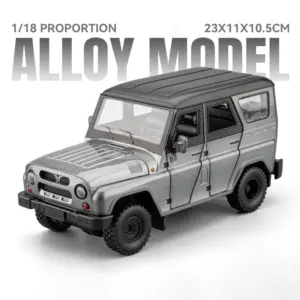 1:18 UAZ Hunter SUV Alloy Model Car 9 S830d24970c7a4439bdbdcf7b95898f62P