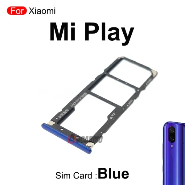 Xiaomi Mi Play SIM Card Tray Set with Tabs - Image 6