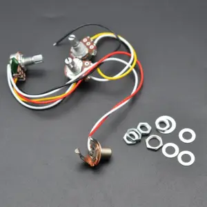 2V1T Jazz Bass Wiring Harness for JB Guitars 11 S83671e5b6cd54274b0df33a886d55b07O