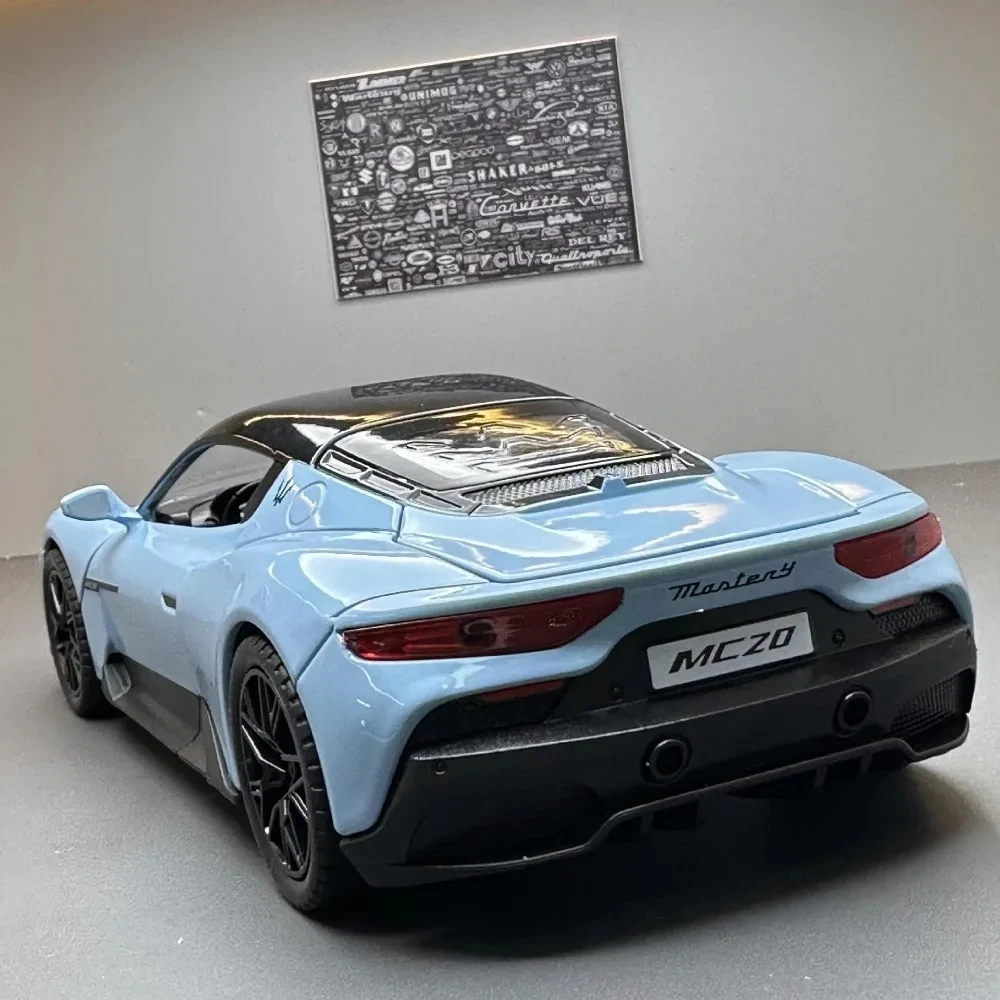 1:24 Scale Maserati MC20 Alloy Sport Car Model 6 1:24 Scale Maserati MC20 Alloy Sport Car Model - Image 6