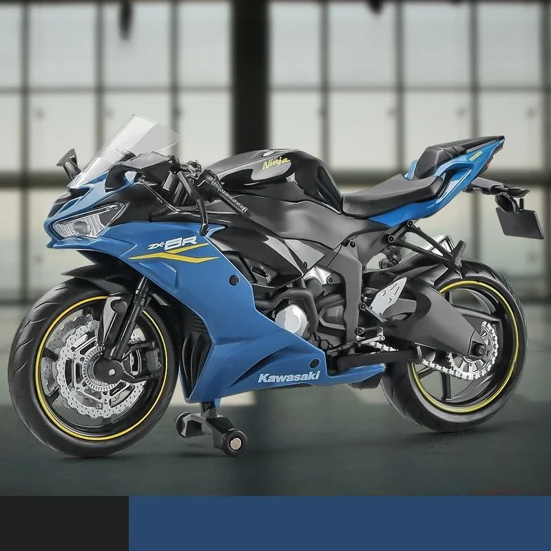 2023 Kawasaki Ninja ZX-6R Diecast Model 1:12 7 2023 Kawasaki Ninja ZX-6R Diecast Model 1:12 - Image 7