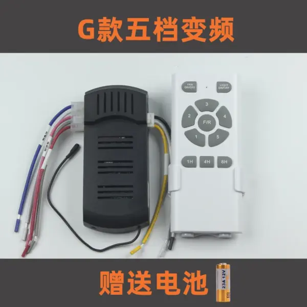 Five Gear Ceiling Fan Lamp Remote Control - Image 4