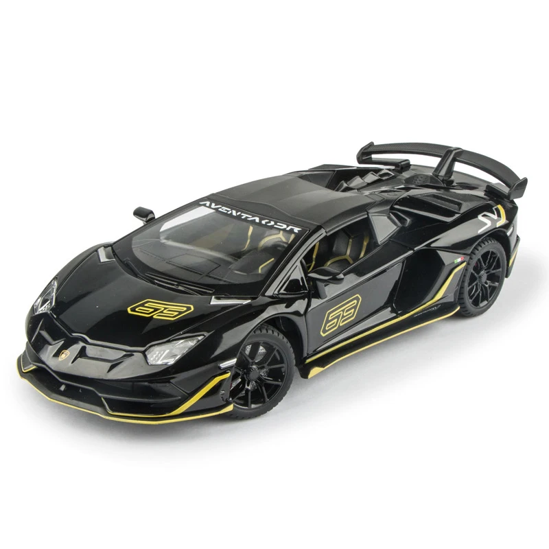 1:24 Scale Lamborghini Aventador SVJ Diecast Model 8 1:24 Scale Lamborghini Aventador SVJ Diecast Model - Image 8