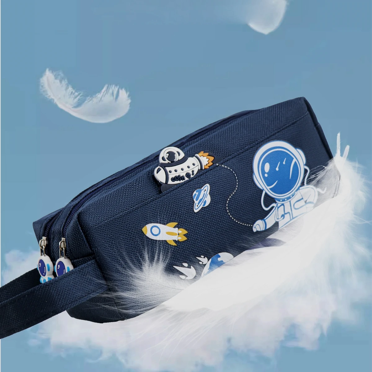 Space Astronaut Canvas Pencil Case 6 Space Astronaut Canvas Pencil Case - Image 6